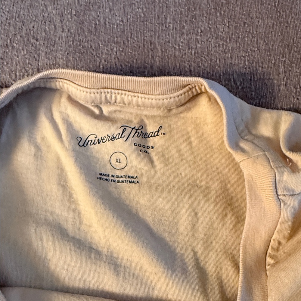 Universal Thread Tan T-Shirt - Picture 2 of 4